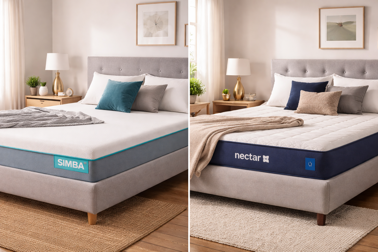 Simba Or Nectar: Choose the Right Mattress Based on Sleep Position 