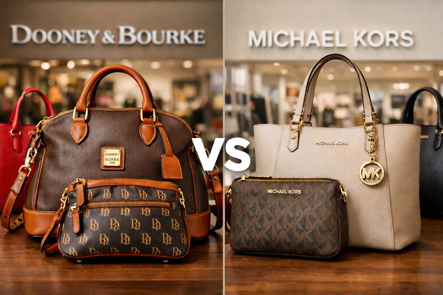 Dooney & Bourke vs Michael Kors: Style & Value Compared