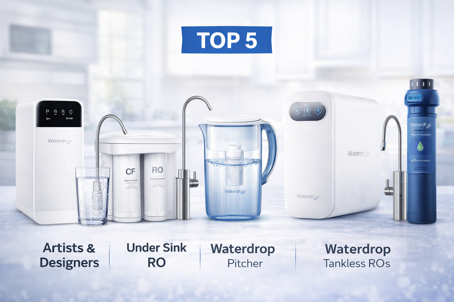 Top 5 Waterdrop Filters You Should Consider for Clean & Healthy Drinking Water