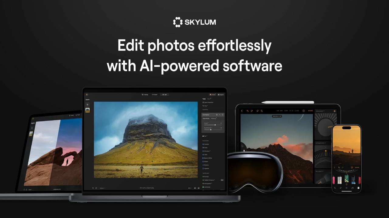 Skylum: The AI Photo Editing Software That Makes Every Image Look Professional 